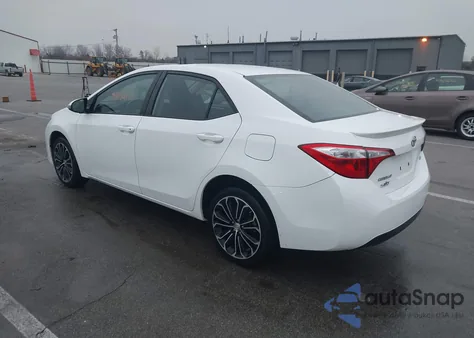 2016 Toyota Corolla S Plus from USA, damaged, VIN 2T1BURHE5GC733937